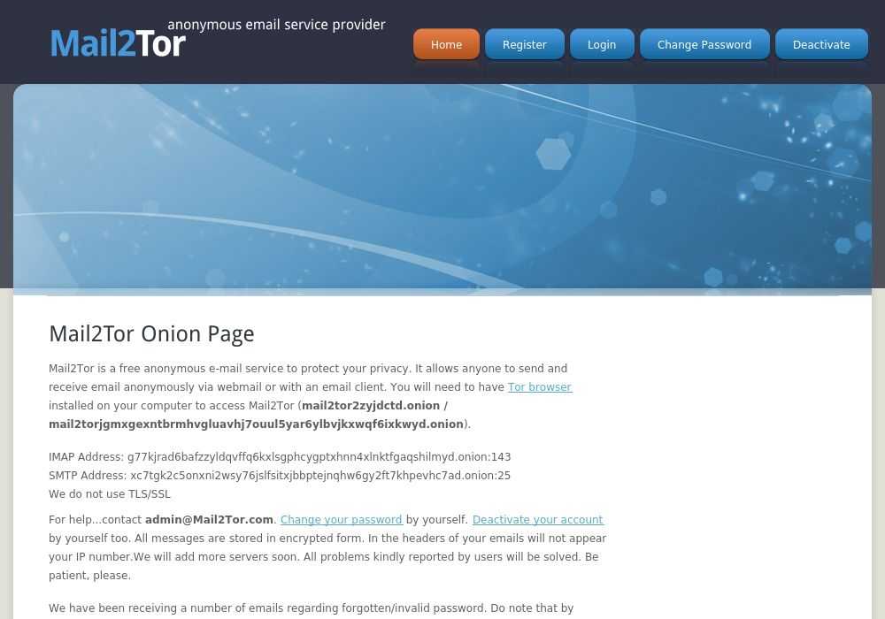 Mail2Tor