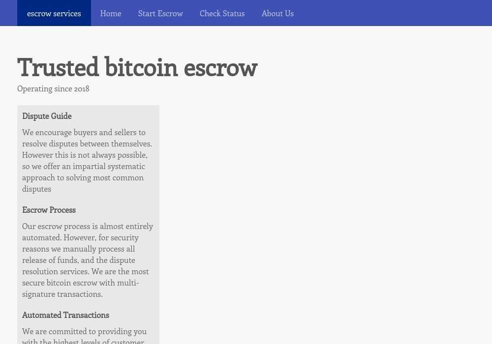 escrow