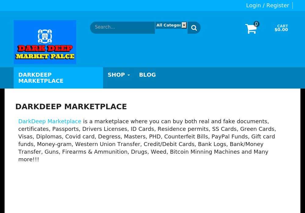 DARKDEEP MARKETPLACE