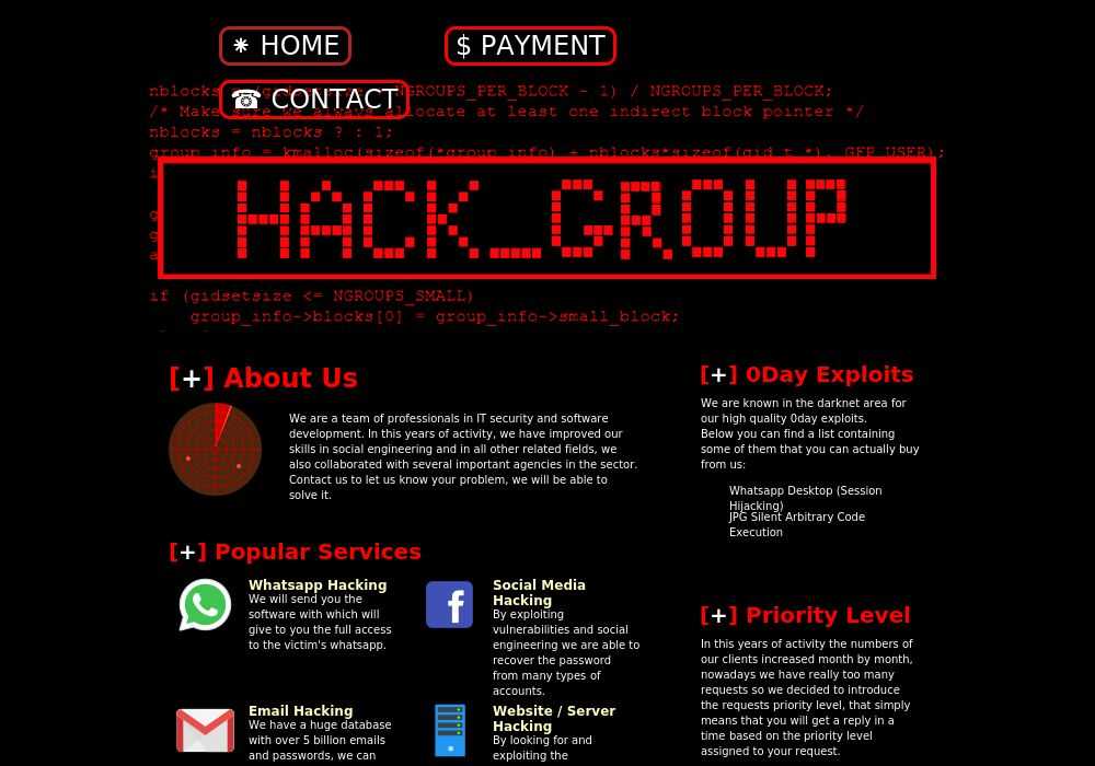 Hack group